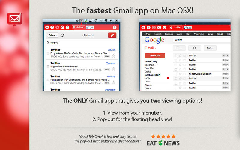 App for Gmail Mac1.1 �ٷ���