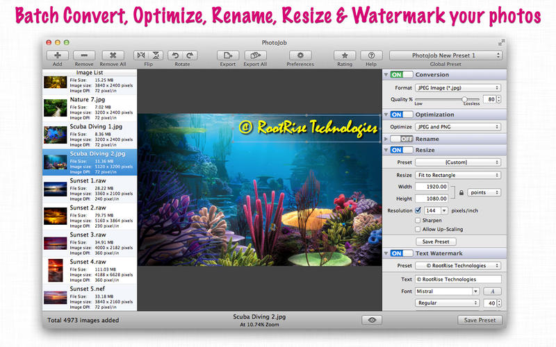 ����ͼ��༭����PhotoJob for Mac1.2 �ٷ���