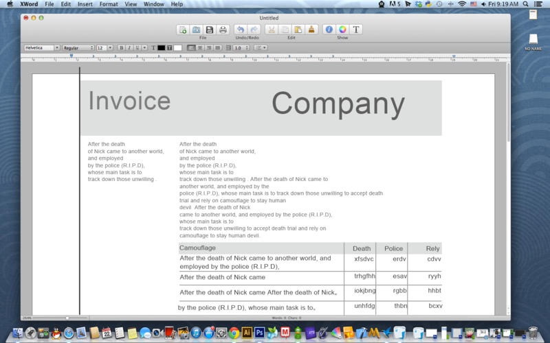�ĵ�����X Word for Mac1.4 ���İ�