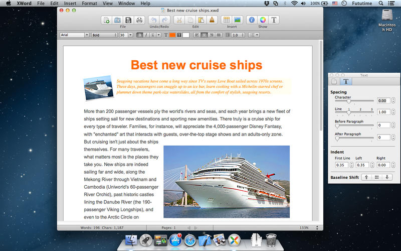 �ĵ�����X Word for Mac1.4 ���İ�