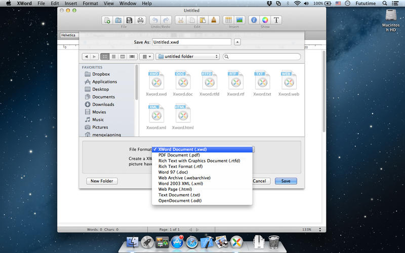 �ĵ�����X Word for Mac1.4 ���İ�