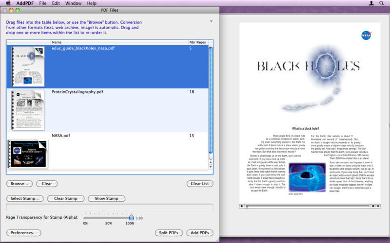 PDF�ļ�����AddPDF for Mac1.0.9