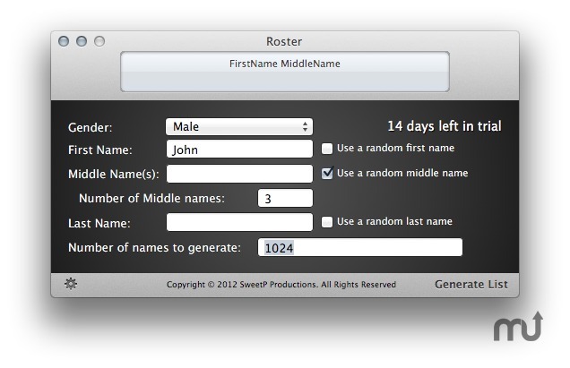 Roster for Mac1.2 �ٷ���