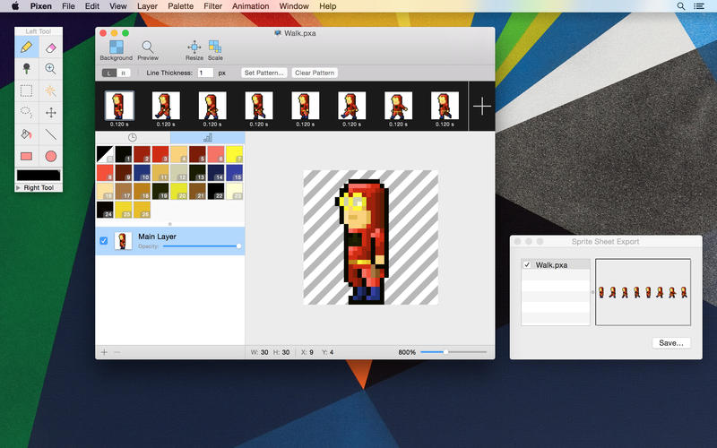 Pixen for Mac(����ͼƬ�༭����)3.7