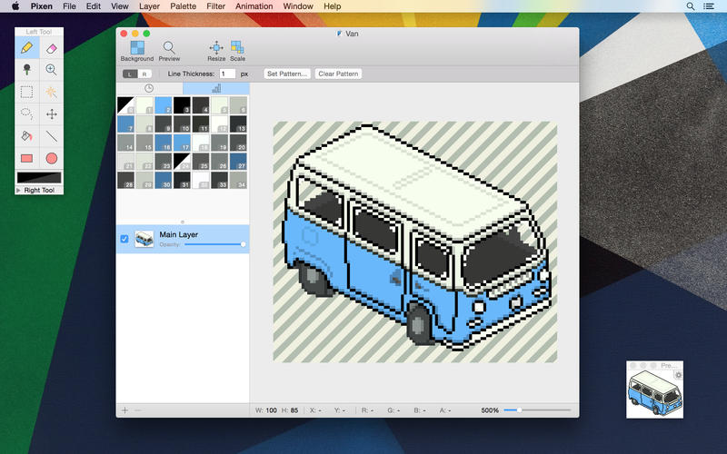 Pixen for Mac(����ͼƬ�༭����)3.7
