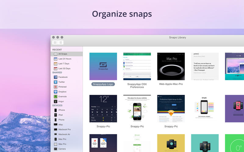 SnappyApp for Mac������������1.2.4