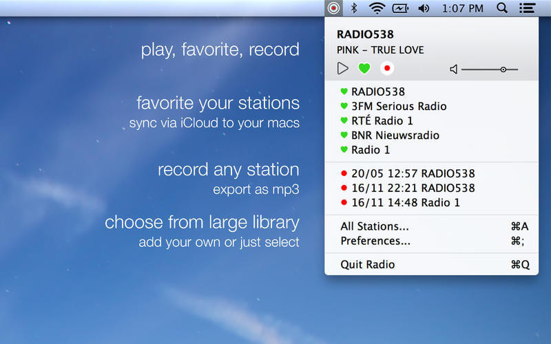 Radio for Mac��̨����1.0.7