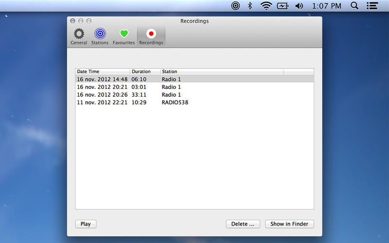 Radio for Mac��̨����1.0.7