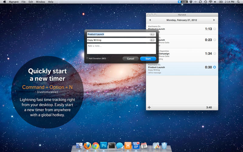 Harvest for Mac(������������)1.4.1 ��Ѱ�