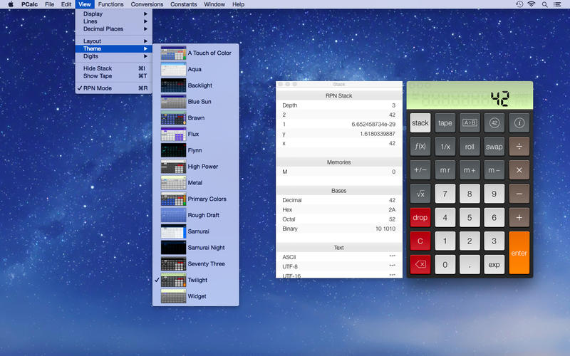 PCalc Mac����ǿ��ļ�����4.2