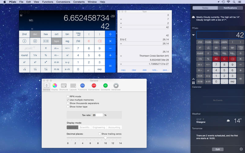 PCalc Mac����ǿ��ļ�����4.2