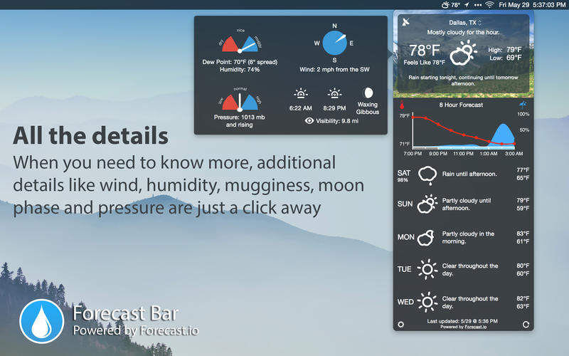 Forecast Bar Mac��1.5
