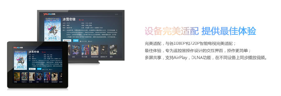 优酷TV版完美适配设备